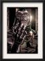 Books Of Doom #1 Headshot: Dr. Doom Fighting by Pablo Raimondi Limited Edition Print
