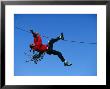 Rock Climber Hanging Off Rope by Greg Epperson Limited Edition Print