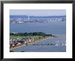 View From Portsdown Hill Towards City And Spinnaker Towr, Portsmouth, Hampshire, England by Jean Brooks Limited Edition Print