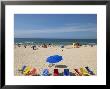 Deckchairs On Bondi Beach, Sydney, New South Wales, Australia by Mark Mawson Limited Edition Print