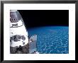 Space Shuttle Edeavour As Seen From The International Space Station by Stocktrek Images Limited Edition Print