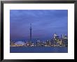 Cn Tower And Toronto Skyline At Dusk, Toronto, Ontario, Canada by Michele Falzone Limited Edition Print