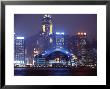 Convention And Exhibition Center, Central Plaza And Skyline, Hong Kong, China, Asia by Amanda Hall Limited Edition Print