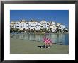 Beach At Puerto Banus Near Marbella, Costa Del Sol, Andalucia, Spain by Fraser Hall Limited Edition Print
