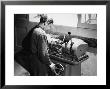 Worker At Work In The S.A.M.P. Mechanical Factory In Bologna, Producer Of Precision Mechanisms by A. Villani Limited Edition Pricing Art Print