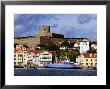 View Of The Town And Karlstens Fastning, Marstrand, Bohuslan, Sweden by Anders Blomqvist Limited Edition Print