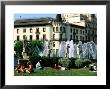 People Relaxing In Plaza De Catalunya, Barcelona, Catalonia, Spain by John Elk Iii Limited Edition Print