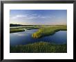 Tidal Flats Of Nauset Marsh In Eastham by Michael Melford Limited Edition Print