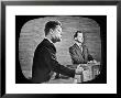2Nd Televised Debate Between Richard M. Nixon And John F. Kennedy by Paul Schutzer Limited Edition Print