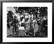 Elizabeth Eckford With Snarling Parents After Turning Away From Entering Central High School by Francis Miller Limited Edition Pricing Art Print