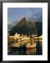 Rainbow Over Colourful Fishing Village Of Hamnoy, Moskenesoya, Lofoten Islands, Nordland, Norway by Gavin Hellier Limited Edition Print