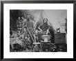 Union Soldier Of 31St Pennsylvania Regiment With Family In Camp Slocum, Near Washington D.C., 1862 by Mathew B. Brady Limited Edition Print