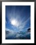Blue Ice Under A Blue Sky With Streaky Clouds, Hornsund, Spitsbergen Island, Svalbard, Norway by Ralph Lee Hopkins Limited Edition Print