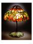 A Leaded Glass, Bronze And Mosaic Lotus Lamp, Circa 1900-1910 by Tiffany Studios Limited Edition Print