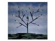 Paint Brush Art Tree by Howard Sokol Limited Edition Print