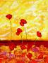 Champs De Coquelicots by Szal Limited Edition Pricing Art Print