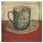 Blue Tea Cup by Claire Lerner Limited Edition Pricing Art Print