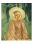 Little Girl In A Currant Colored Dress by Mary Cassatt Limited Edition Print
