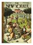 The New Yorker Cover - September 1, 1934 by William Steig Limited Edition Print
