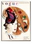 Vogue Cover - September 1936 by René Bouét-Willaumez Limited Edition Pricing Art Print