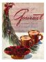 Gourmet Cover - December 1943 by Henry Stahlhut Limited Edition Print