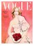 Vogue Cover - December 1945 by Carl Eric Erickson Limited Edition Print