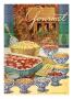 Gourmet Cover - August 1949 by Henry Stahlhut Limited Edition Print