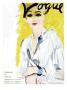 Vogue Cover - January 1934 by Carl Eric Erickson Limited Edition Print