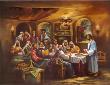 Black Last Supper by Bev Lopez Limited Edition Pricing Art Print