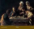 Supper At Emmaus Brera by Caravaggio Limited Edition Pricing Art Print