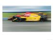 Two Race Cars Having A Race by Peter Walton Limited Edition Print