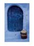 Stacked Hats And Blue Door, Morocco by Bruno Morandi Limited Edition Print