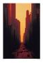 Skyscrapers At Sunset by S.S. Yamamoto Limited Edition Pricing Art Print