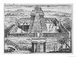 Mexican Priests Sacrifice Prisoners To Huitzilopochtli At The Great Temple Of Tenochtitlan by De Solis Limited Edition Print