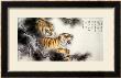 Tigers And Pine by Fangyu Meng Limited Edition Print