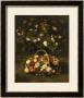 Roses In A Basket Beside A Rose Bush, 1846 by Johan Laurentz Jensen Limited Edition Print