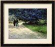 Couple In The Park, Arles, 1888 by Vincent Van Gogh Limited Edition Print