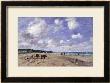 The Beach At Tourgeville, 1893 by Eugene Boudin Limited Edition Pricing Art Print