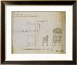 Designs For An Upholstered Chair And A Spindle Chair Shown In Elevation And Plans, 1909 by Charles Rennie Mackintosh Limited Edition Print