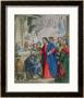 Jesus Gives Sight To One Born Blind, From A Bible Printed By Edward Gover, 1870S by Siegfried Detler Bendixen Limited Edition Print