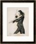 Niccolo Paganini Playing The Violin, 1831 by Edwin Henry Landseer Limited Edition Print