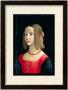 Portrait Of A Girl, Circa 1490 by Domenico Ghirlandaio Limited Edition Pricing Art Print