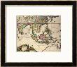 General Map Extending From India And Ceylon To Northwestern Australia By Way Of Southern Japan by Nicholas Jansz Visscher Limited Edition Print