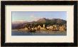 View Of Taormina, Sicily, With Mount Etna In The Background, 1868 by Alessandro La Volpe Limited Edition Print