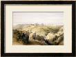 Jerusalem From The Mount Of Olives, April 8Th 1839, Plate 6 From Volume I Of The Holy Land by David Roberts Limited Edition Print