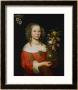 Portrait Of A Young Girl by Abraham Van Den Tempel Limited Edition Pricing Art Print