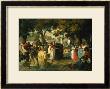 Belle Of The Village Is Asked For A Dance by Janos Janko Limited Edition Pricing Art Print