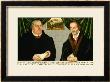 Double Portrait Of Martin Luther (1483-1546) And Philip Melanchthon (1497-1560) by Lucas Cranach The Younger Limited Edition Print