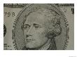 Portrait Of Alexander Hamilton On The Ten Dollar Bill by Joel Sartore Limited Edition Print