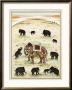 Indian Elephant Gathering by Ramesh Sharma Limited Edition Print